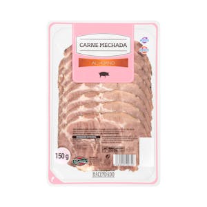 Carne mechada de cerdo al horno Hacendado lonchas