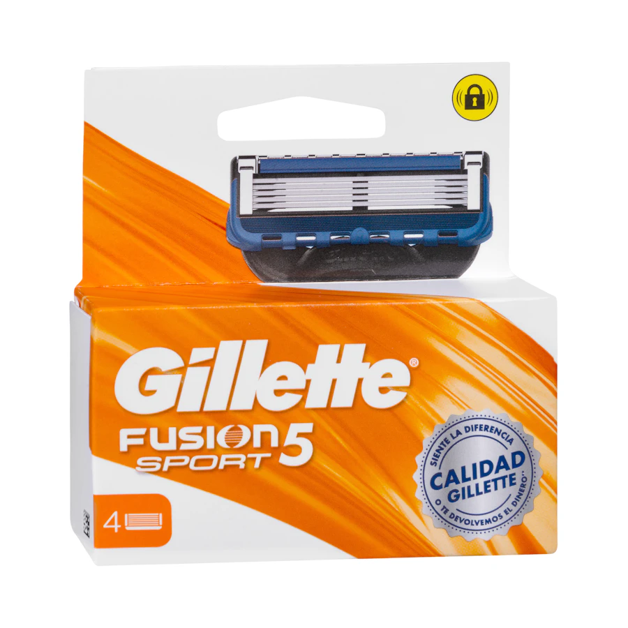 Recambios maquinilla de afeitar Gillette Fusion Sport 5 hojas – Mercadona – صورة المنتج