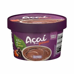Sorbete de açaí Hacendado sabor guaraná