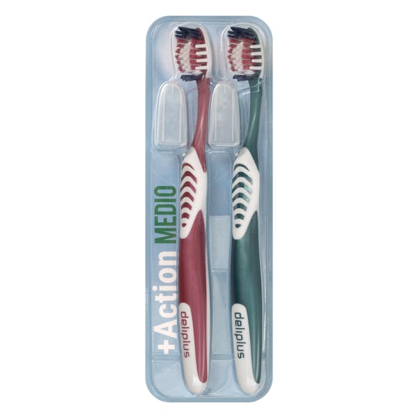 Imagen de Cepillo dental Medio Deliplus + Action