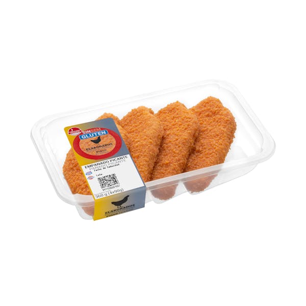 Empanados de pollo picantes sin gluten