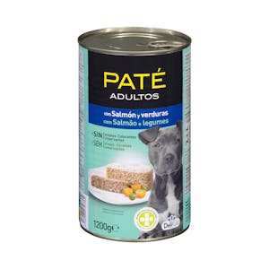 Paté perro adulto Delikuit con salmón y verduras