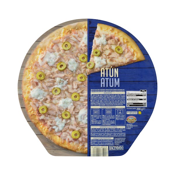 Imagen de Pizza atún Hacendado ultracongelada