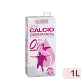 Leche desnatada calcio Hacendado