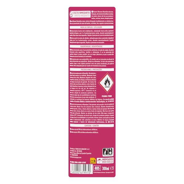 Ambientador spray Sweet Blossom Bosque Verde