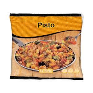Pisto de verduras Hacendado ultracongelado