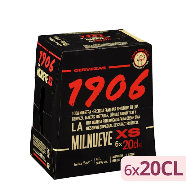 Cerveza extra 1906 reserva especial