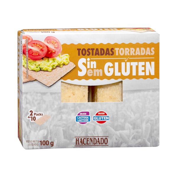 Tostadas sin gluten Hacendado