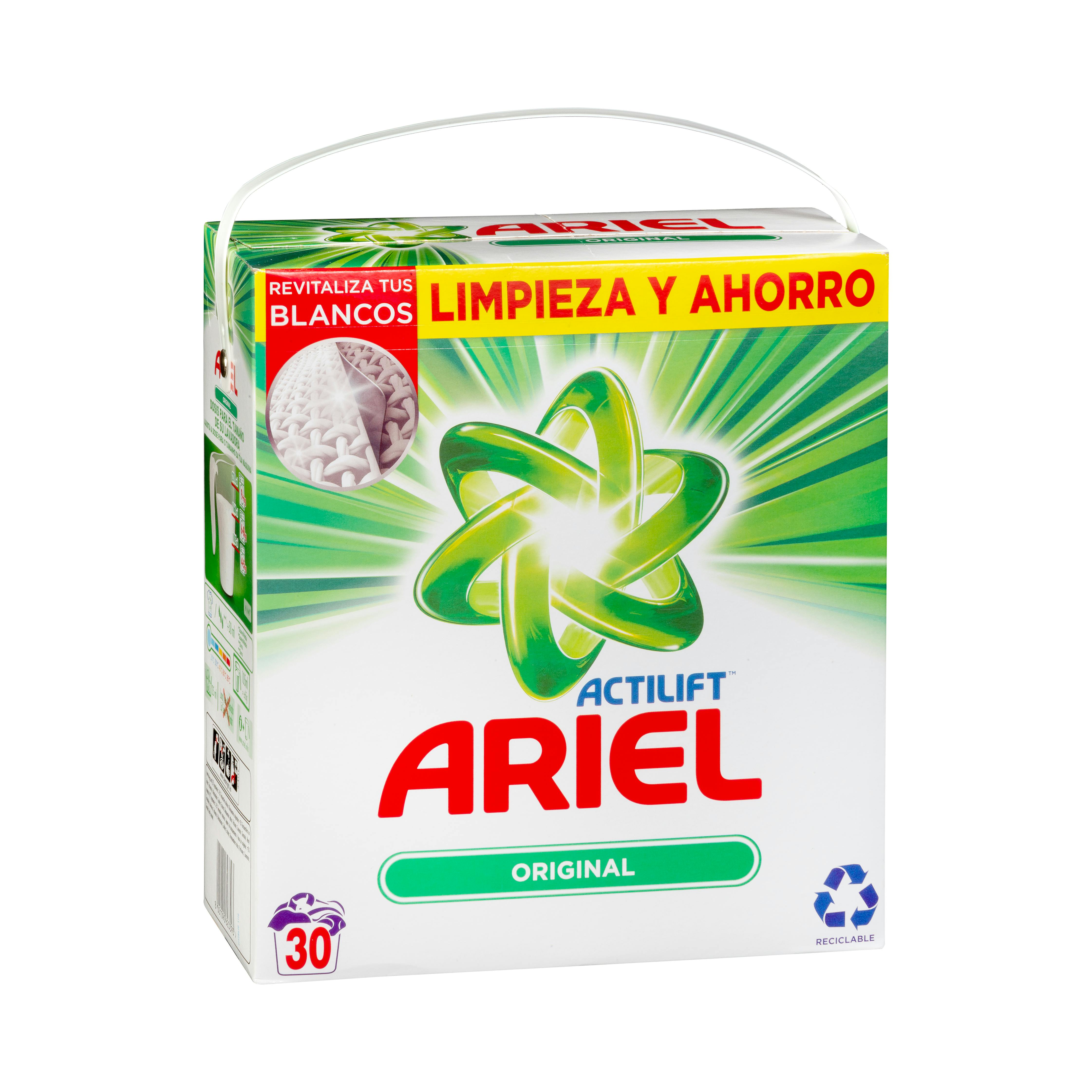 detergente Ariel de Mercadona