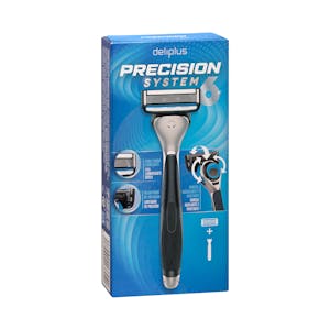 Maquinilla de afeitar recargable Deliplus Precision System 6 hojas