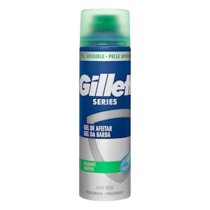 Gel de afeitar piel sensible Gillette con aloe vera