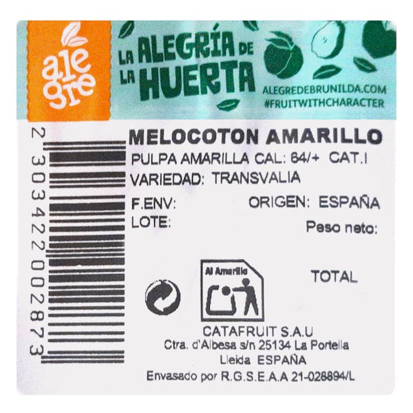 Melocotones amarillos