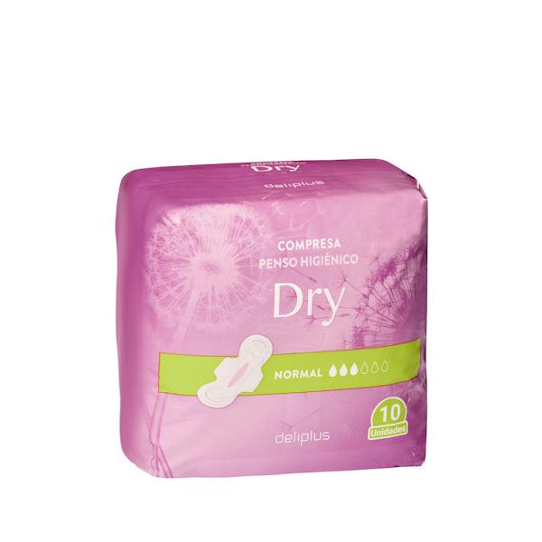Compresa con alas normal Deliplus Dry | Mercadona compra online