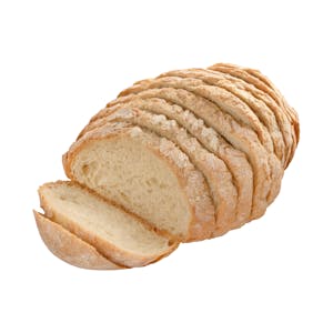 Pan de payés rebanado