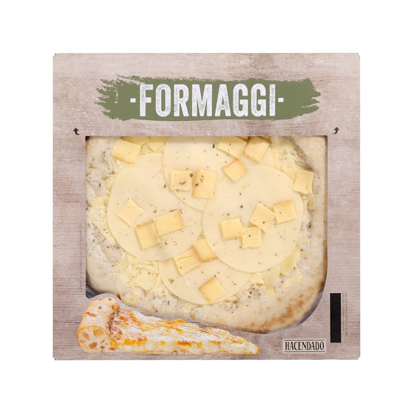 Imagen de Pizza Formaggi Hacendado 4 quesos