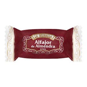 Alfajor de almendra La Muralla