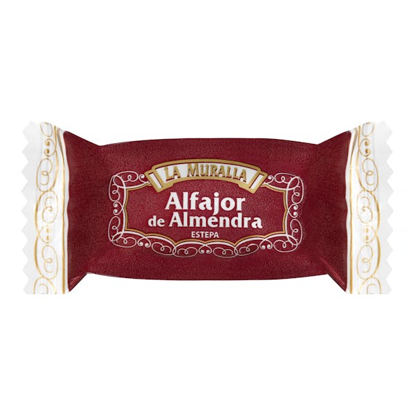 Alfajor de almendra La Muralla