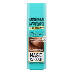 Retoca raíces instantáneo castaño caoba Magic retouch Spray