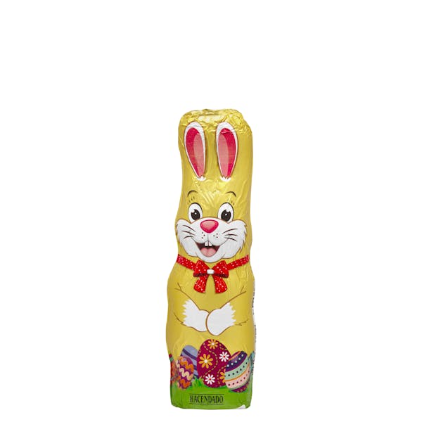 Figura conejo Pascua de chocolate con leche Hacendado