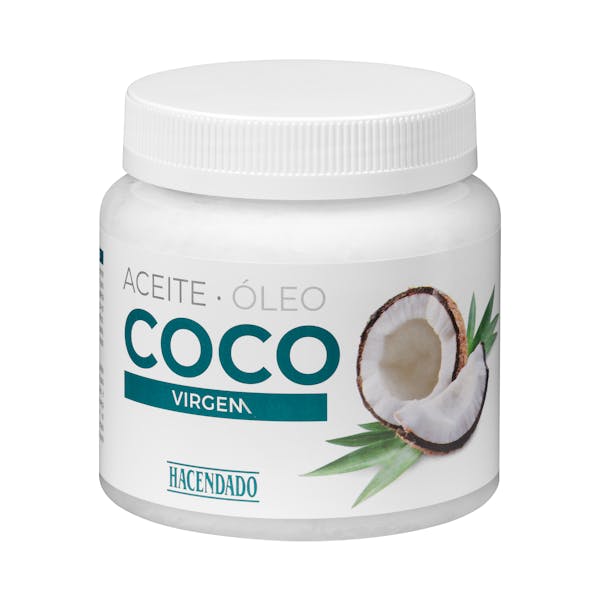 Aceite de coco virgen Hacendado