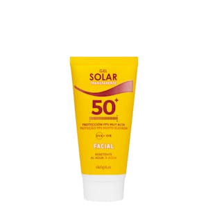 Gel protección solar facial anti-edad Deliplus FPS 50+