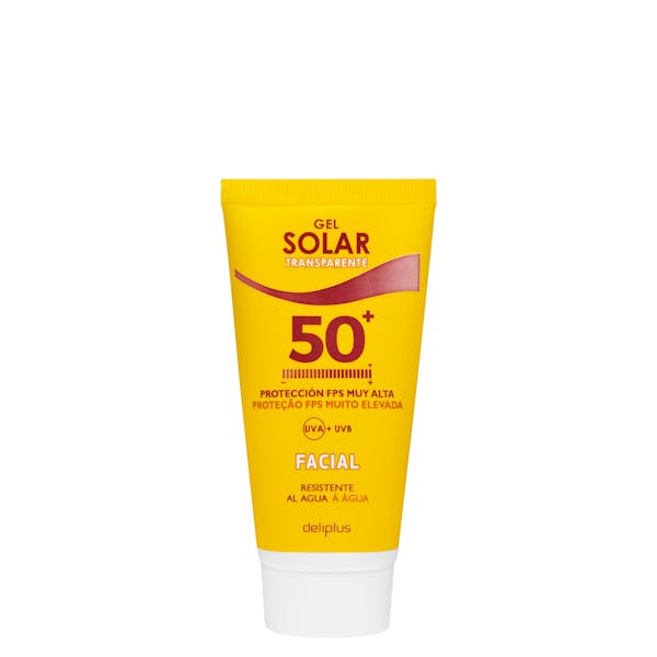 Gel protección solar facial anti-edad Deliplus FPS 50+ | Mercadona ...