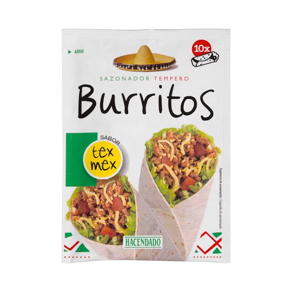 Imagen de Sazonador para burritos Hacendado