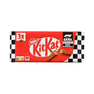 Barritas de barquillo Kit-Kat bañadas de chocolate con leche