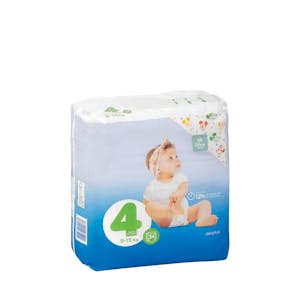 Pañales bebé talla 4 de 9-15 kg Deliplus