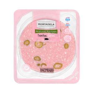 Mortadela con aceitunas Hacendado lonchas