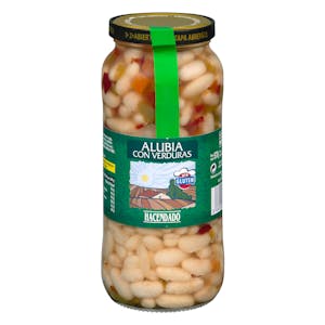 Alubia cocida con verduras Hacendado