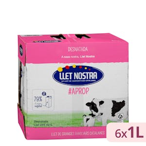 Leche Desnatada Llet Nostra 6 L