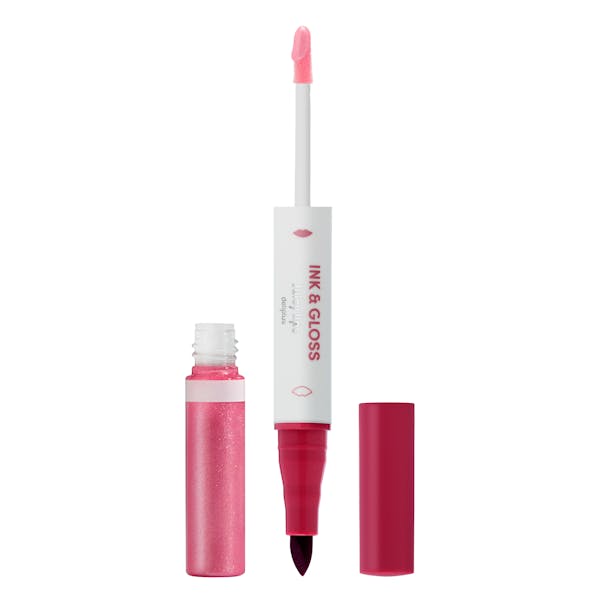 Imagen de Pintalabios dúo Ink & Gloss Deliplus 02 rosa intenso