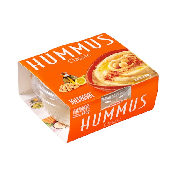 Hummus de garbanzos Hacendado receta clásica Mercadona compra online