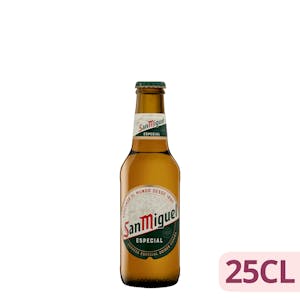 Cerveza especial San Miguel 0.25 l