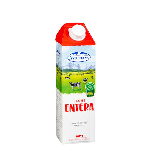 Leche entera Asturiana