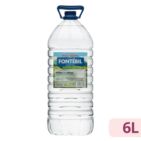 Agua mineral grande Fontébil