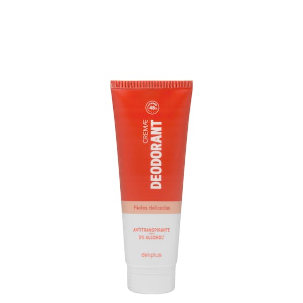 Desodorante en crema piel delicada Deliplus antitranspirante