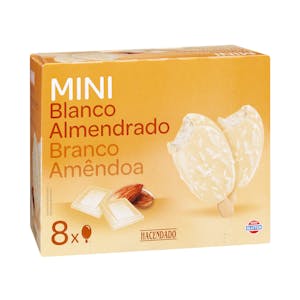 Helado mini blanco almendrado Hacendado