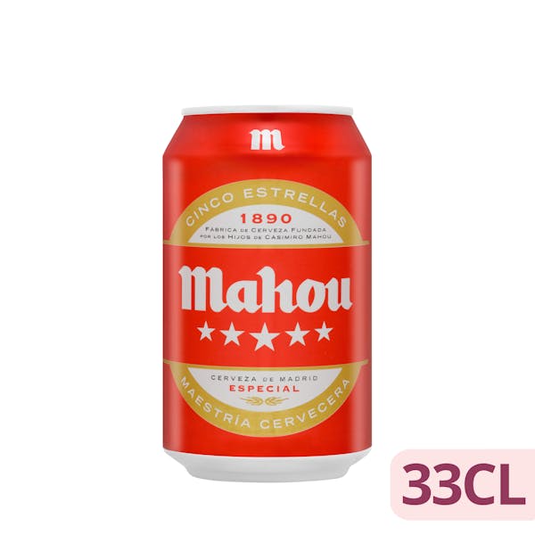 Cerveza especial Mahou