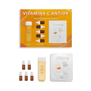 Lote facial mujer Deliplus Vitamina C Antiox