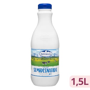 Leche semidesnatada Asturiana