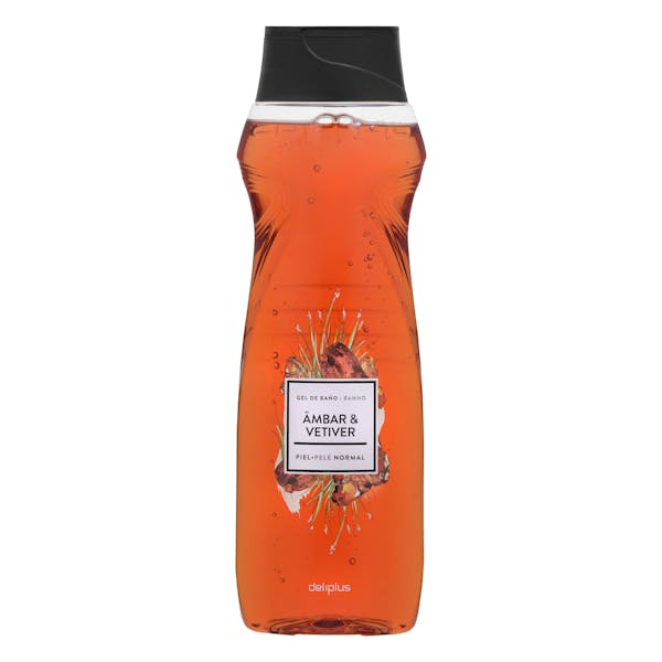 Imagen de Gel de baño ambar y vetiver Deliplus piel normal