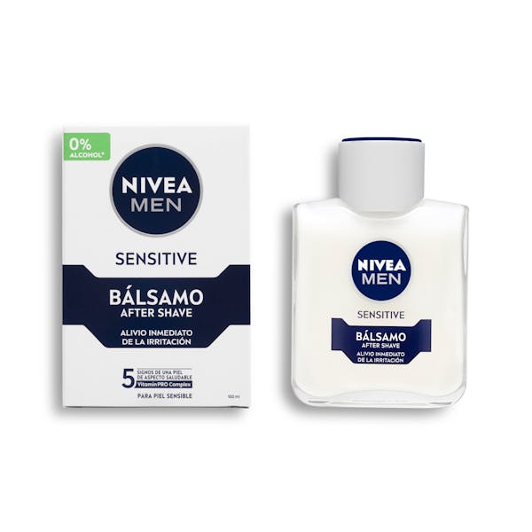 Bálsamo after shave Sensitive Nivea Men 0% alcohol