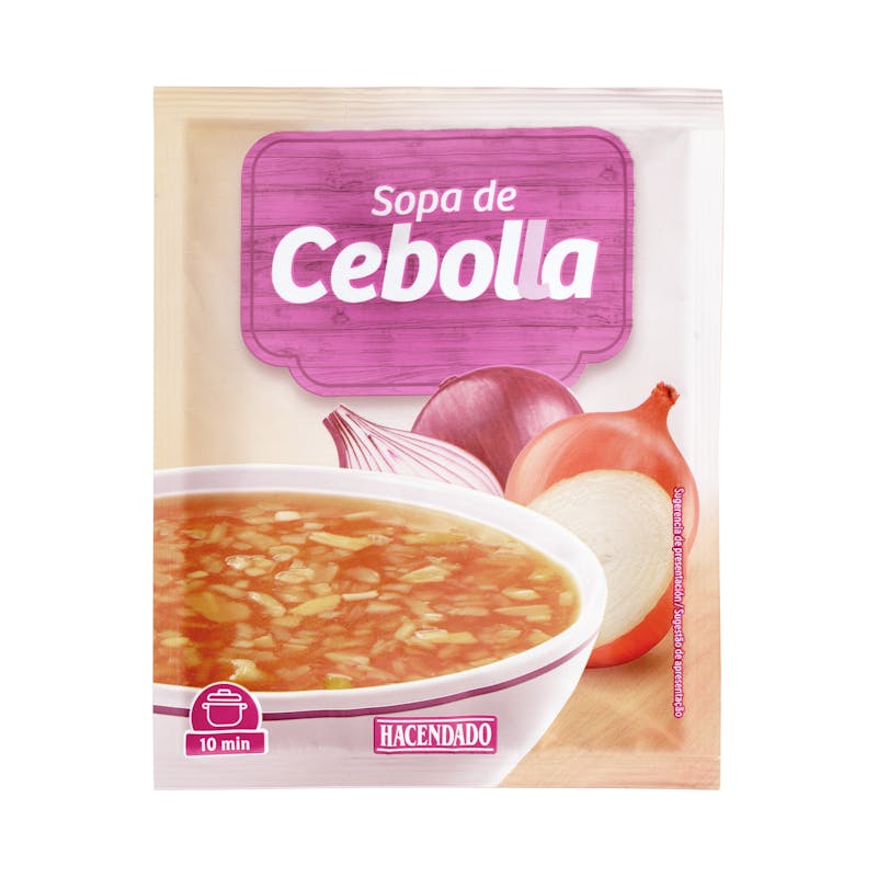 Sopa de cebolla Hacendado
