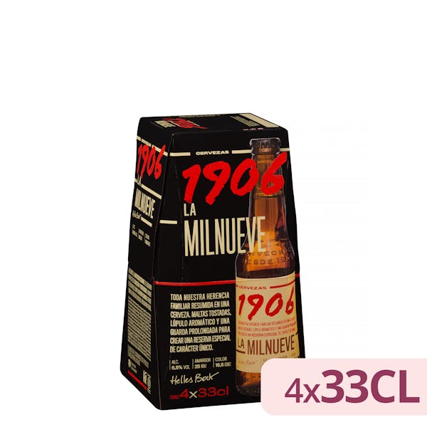 Cerveza extra 1906 reserva especial