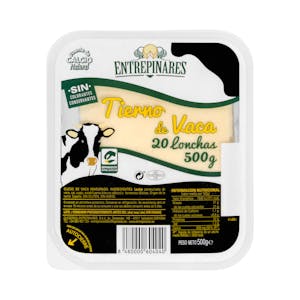 Queso tierno de vaca Entrepinares lonchas