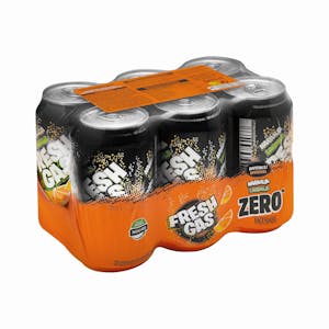 Refresco de naranja Hacendado zero fresh gas