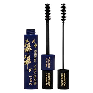 Máscara de pestañas 2 en 1 volumen y definición Silence Deliplus negro