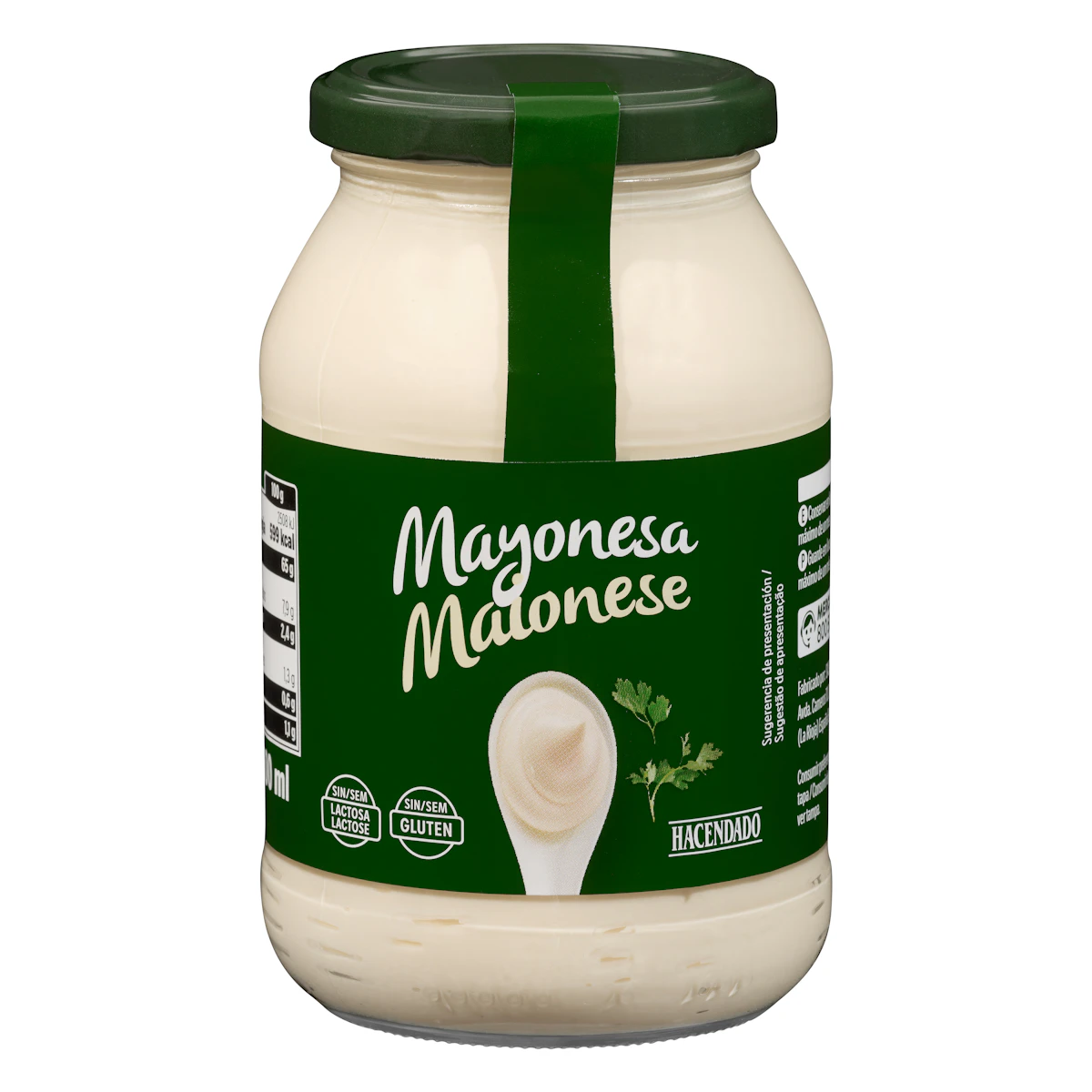 Mayonesa Hacendado – Mercadona – صورة إعلانية للمنتج